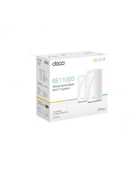 TP-Link Deco BE65 Tribanda (2.4 GHz   5 GHz   6 GHz) Wi-Fi 7 (802.11be) Blanco 4 Interno