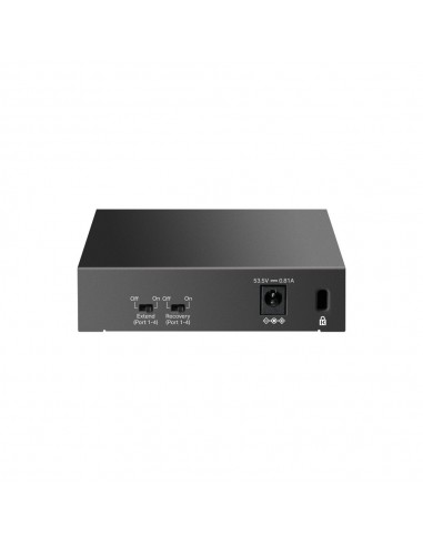 TP-Link LiteWave LS105P No administrado Fast Ethernet (10 100) Energía sobre Ethernet (PoE) Negro