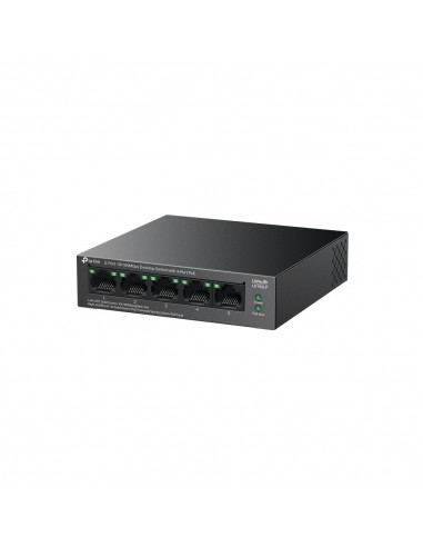 TP-Link LiteWave LS105P No administrado Fast Ethernet (10 100) Energía sobre Ethernet (PoE) Negro