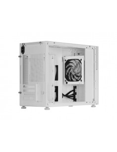 Mars Gaming MC-LCD Mini Tower Negro, Blanco 2