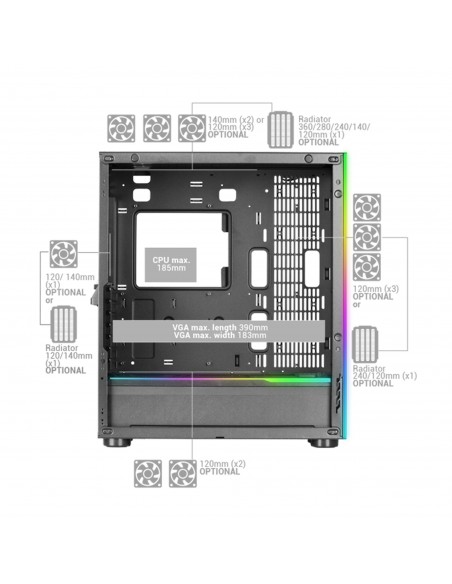 Mars Gaming MC-ULT Torre Blanco