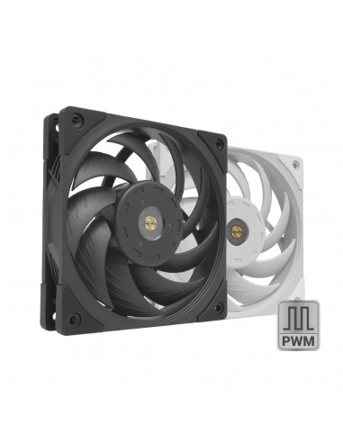 Mars Gaming MF-NC Carcasa del ordenador Ventilador 12 cm Negro 1 pieza(s)