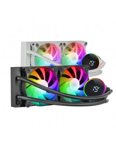 Mars Gaming ML-LCD240 Procesador Kit de refrigeración líquida 12 cm Negro 1 pieza(s)