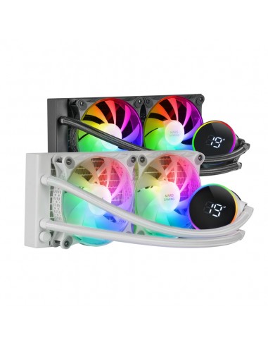 Mars Gaming ML-LCD240 Procesador Kit de refrigeración líquida 12 cm Blanco 1 pieza(s)