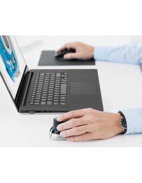 3Dconnexion SpaceMouse Wireless Kit 2 ratón Universal mano derecha RF Wireless + Bluetooth + USB Type-A Óptico