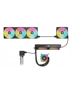 Corsair CO-9051001-WW sistema de refrigeración para ordenador Carcasa del ordenador Ventilador 12 cm Negro, Blanco 1 pieza(s) 2