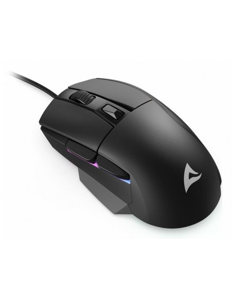 Sharkoon SGM35 ratón Universal mano derecha USB tipo A Óptico 6400 DPI