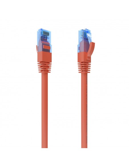AISENS Cable De Red Latiguillo RJ45 Cat.6 UTP AWG26 CCA, Rojo, 1.0 m