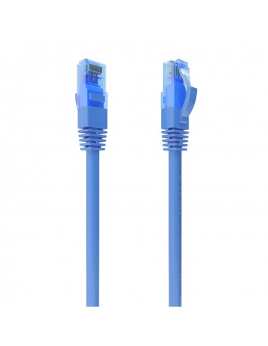 AISENS Cable De Red Latiguillo RJ45 Cat.6 UTP AWG26 CCA, Azul, 2.0 m