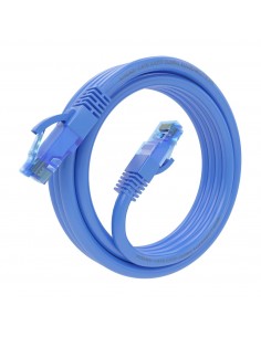 AISENS Cable De Red Latiguillo RJ45 Cat.6 UTP AWG26 CCA, Azul, 2.0 m 2