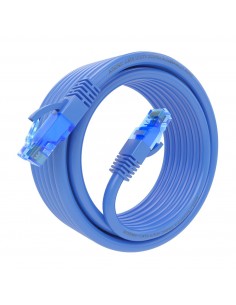 AISENS Cable De Red Latiguillo RJ45 Cat.6 UTP AWG26 CCA, Azul, 4.0 m 2