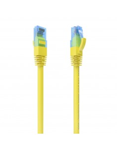 AISENS Cable De Red Latiguillo RJ45 Cat.6 UTP AWG26 CCA, Amarillo, 3.0 m