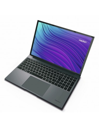 MEDION AKOYA MD62604 Intel® Core™ i7 i7-1255U Portátil 40,6 cm (16") Full HD+ 16 GB LPDDR5-SDRAM 1 TB SSD Windows 11 Home Gris