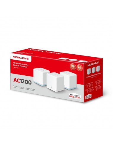 Mercusys HALO H32G Doble banda (2,4 GHz   5 GHz) Wi-Fi 5 (802.11ac) Blanco 2 Interno