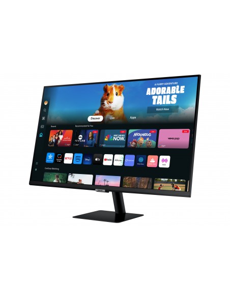 Samsung Smart Monitor M5 M50D pantalla para PC 68,6 cm (27") 1920 x 1080 Pixeles Full HD LED Negro