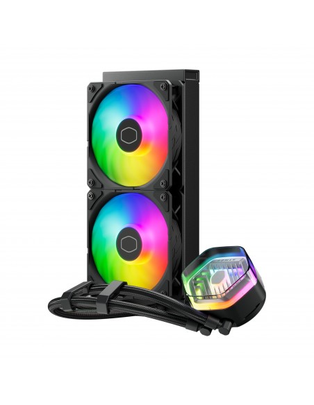 Cooler Master MasterLiquid 240 ATMOS Procesador Kit de refrigeración líquida 12 cm Negro