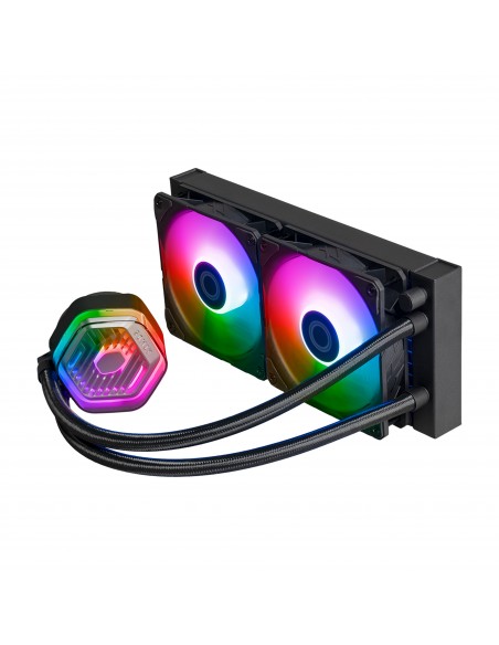 Cooler Master MasterLiquid 240 ATMOS Procesador Kit de refrigeración líquida 12 cm Negro