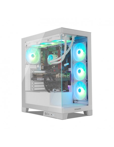 NOX Hummer Glock Midi Tower Blanco