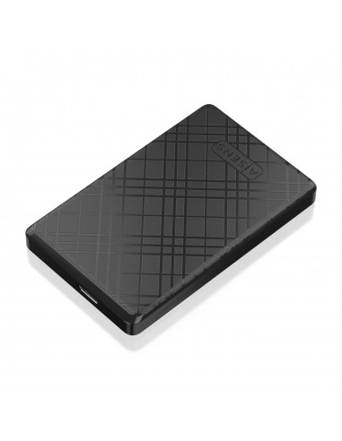 AISENS Caja Externa 2,5" ASE-2522B 9.5mm SATA a USB 3.0 USB3.1 Gen1, Negra