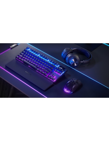Steelseries Apex Pro TKL teclado Juego USB + RF Wireless + Bluetooth QWERTY Inglés de EE. UU. Negro