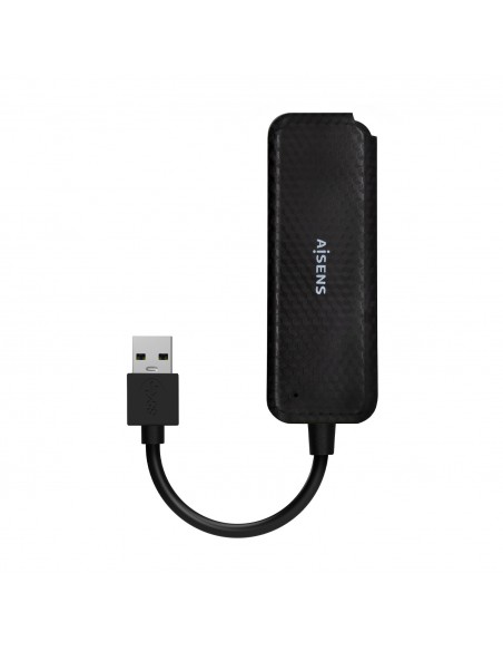 AISENS Hub USB 3.0, Tipo A M-4x Tipo A H, Negro, 15cm AISENS Hub USB 3.0, Tipo A M-4x Tipo A H, Negro, 15cm