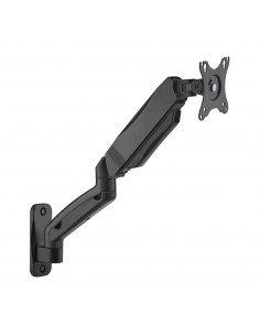 AISENS Soporte De Pared Pro Contrapeso Giratorio E Inclinable Para Monitor tv 9kg (3 Pivotes, 1 Brazo) De 17-32, Negro