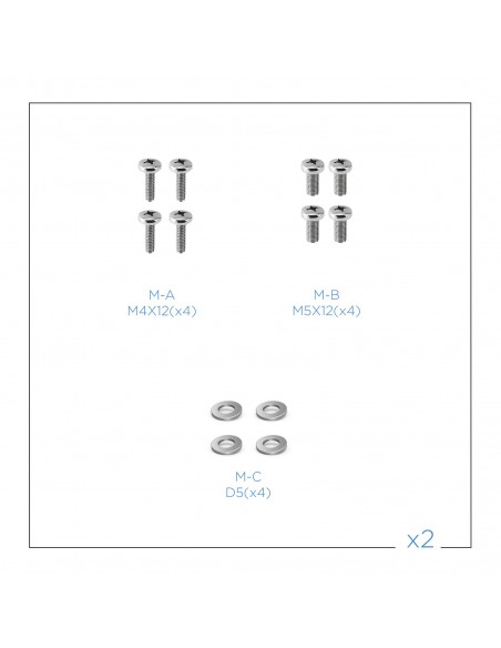 TooQ Soporte de Mesa para 2 Pantallas 17"-32" y Portátil, Negro