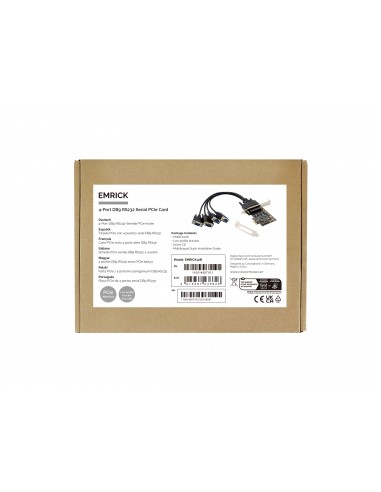 Conceptronic EMRICK12B tarjeta y adaptador de interfaz Interno RS-232