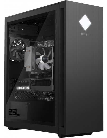 OMEN by HP GT15-1078ns Intel® Core™ i5 i5-13400F 16 GB DDR5-SDRAM 512 GB SSD NVIDIA GeForce RTX 4060 Ti FreeDOS Torre PC Negro