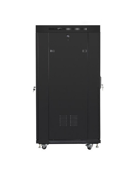 Lanberg FF01-6827-23BL armario rack 27U Rack o bastidor independiente Negro