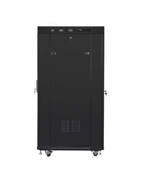 Lanberg FF01-6827-23BL armario rack 27U Rack o bastidor independiente Negro