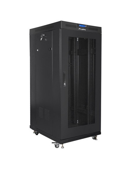 Lanberg FF01-6827-23BL armario rack 27U Rack o bastidor independiente Negro