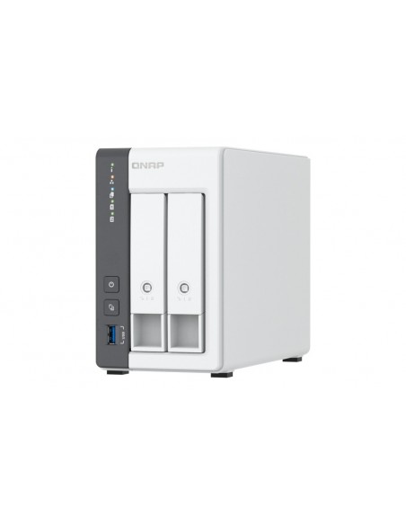 QNAP TS-216G servidor de almacenamiento NAS Torre Ethernet Blanco Cortex-A55 QNAP TS-216G servidor de almacenamiento NAS Torre Ethernet Blanco Cortex-A55