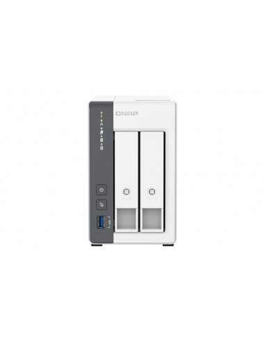 QNAP TS-216G servidor de almacenamiento NAS Torre Ethernet Blanco Cortex-A55