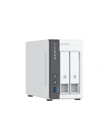 QNAP TS-216G servidor de almacenamiento NAS Torre Ethernet Blanco Cortex-A55