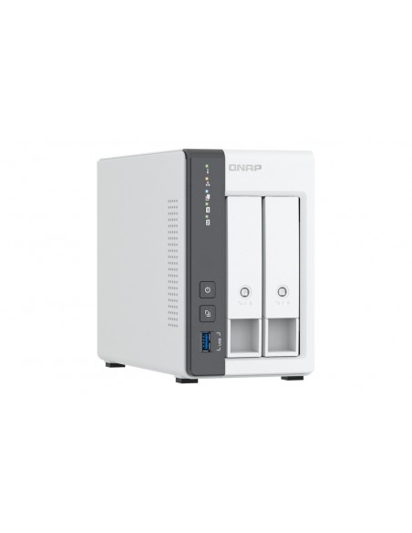 QNAP TS-216G servidor de almacenamiento NAS Torre Ethernet Blanco Cortex-A55 QNAP TS-216G servidor de almacenamiento NAS Torre Ethernet Blanco Cortex-A55