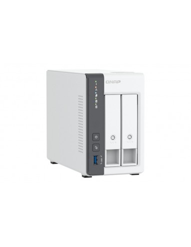 QNAP TS-216G servidor de almacenamiento NAS Torre Ethernet Blanco Cortex-A55