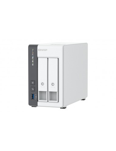 QNAP TS-216G servidor de almacenamiento NAS Torre Ethernet Blanco Cortex-A55