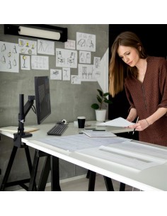 Ergotron NX Series NX MONITOR ARM BLACK 86,4 cm (34") Negro Escritorio 2