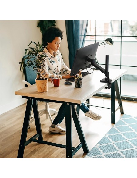 Ergotron NX Series NX MONITOR ARM BLACK 86,4 cm (34") Negro Escritorio