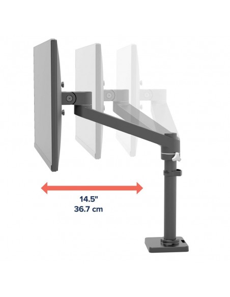 Ergotron NX Series NX MONITOR ARM BLACK 86,4 cm (34") Negro Escritorio