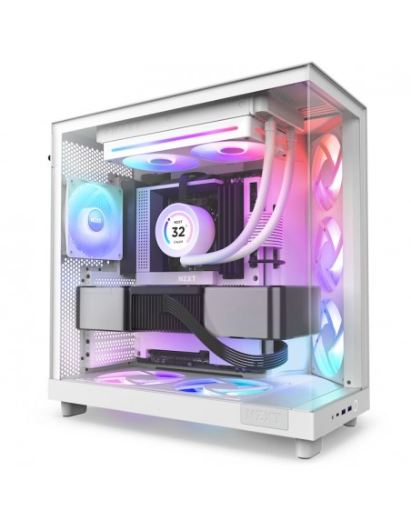 NZXT RF-U24HF-W1 sistema de refrigeración para ordenador Carcasa del ordenador Ventilador Blanco