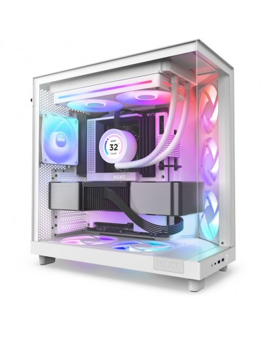 NZXT RF-U28HF-W1 sistema de refrigeración para ordenador Carcasa del ordenador Ventilador Blanco 1 pieza(s)