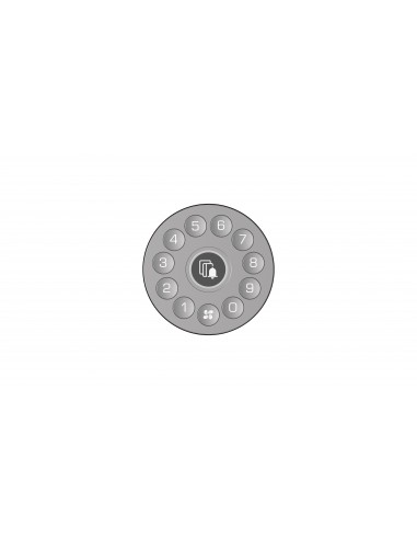 EZVIZ DL01S + DL01CP Cerradura de puerta inteligente