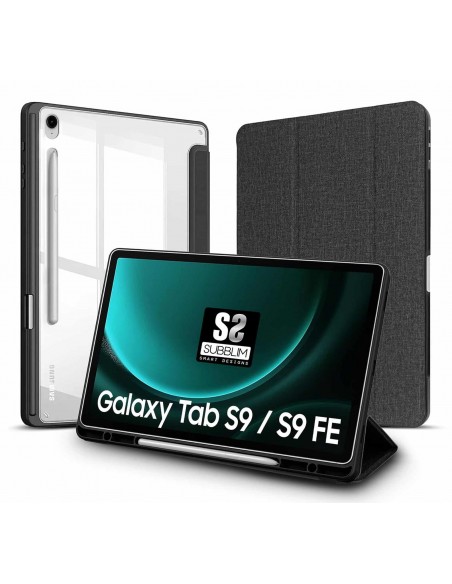 SUBBLIM SUBCST-5SC500 funda para tablet 27,7 cm (10.9") Folio Negro, Transparente SUBBLIM SUBCST-5SC500 funda para tablet 27,7 cm (10.9") Folio Negro, Transparente