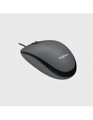 Logitech M100 ratón Oficina Ambidextro USB tipo A Óptico 1000 DPI