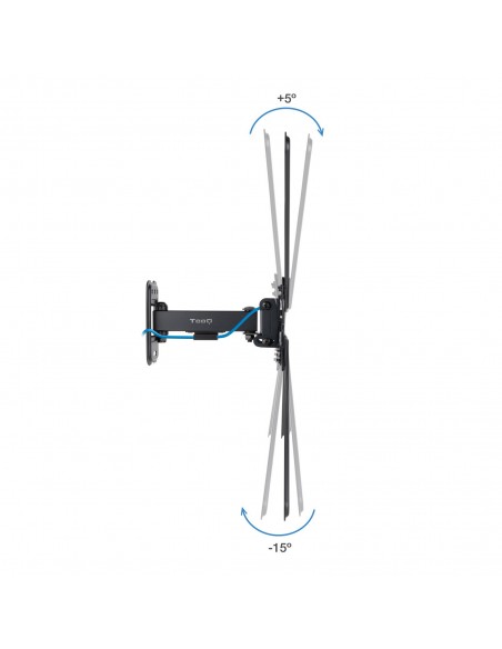 TooQ LP1355TN-B soporte para TV 139,7 cm (55") Negro