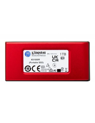 Kingston Technology SSD Externo Kingston XS1000 Rojo