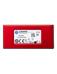 Kingston Technology SSD Externo Kingston XS1000 Rojo 2