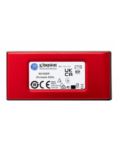 Kingston Technology SSD Externo Kingston XS1000 Rojo